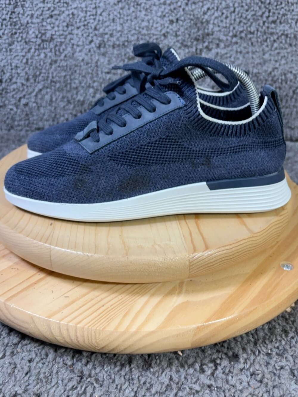 Wolf and Shepherd Supreme Knit Trainer Mens Size 7.5 Blue Athletic Golf Sneaker